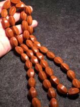 Hexagonal nucleus Suzhou Zhoushan nuclear carving Su Gong carving long string of bracelets