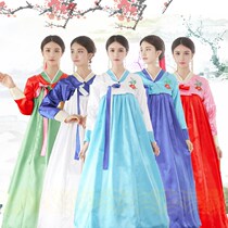 56 ethnic minority dresses daily life costumes adults Korean dance tables Hanbok court traditions
