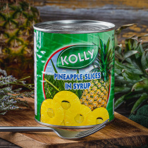 Otti Sugar Water Pineapple Slices Canned 825g Pineapple Round Cake to decorate Pineapple Spinoff Baking Raw Material