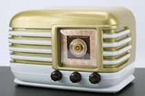 Antique 1946 Crowley booking AM SW electronic tube radio radio 56 TX work