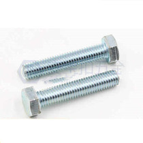 8 Grade 8 galvanized hexagon screw Full tooth hexagon bolt hexagon screw M6M8M10M12M14M16M20