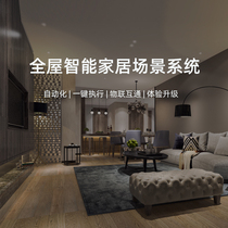 Whole house smart home control system switch panel graffiti hotel set curtain door lock wireless sensor