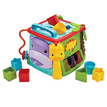 Fisher Price Fisher explores learning six-sided box Childrens multifunctional educational early childhood toy CMY28