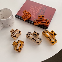 Grab clip small square acetic acid grab clip hair catch small and medium shark clip ins hairclip back head hair accessory