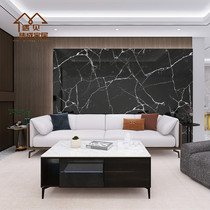 Gray and black marble background wall wainscoting Bamboo and wood fiber integrated wallboard Personalized custom whole house quick installation gusset
