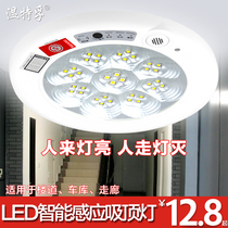 Winterfu led ceiling light Corridor induction light Human body induction light control voice control light Aisle Corridor emergency light