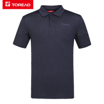 Pathfinder T-shirt spring summer outdoor men quick dry breathable POLO short sleeve T-shirt KAJH81225