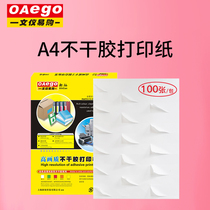 Xincan-Wenyi Tesco OAego printing label 100-sheet box white multi-Specification