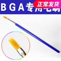 Blue BGA hairbrush Brush Aid Solder Paste Brush Blue Paint Pen Solder Paste Brush Assistant Solder Paste Brush 17CM
