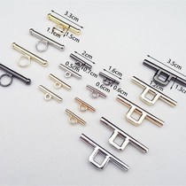 Bag chain Women accessories Buttoned Accessories Character Buttresses Bag Retrofit Repair Chain Buttoned Metal Word Buttoned Head