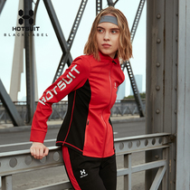 hotsuit after show sports coat women 2021 spring running yoga clothes fitness clothes trend Net red sweat clothes