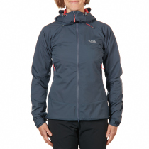 RAB British women hooded soft shell warm jacket outdoor sports climbing climbing breathable QVR-60 coat