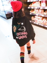 2020 spring and autumn new rainbow stripe sports tube socks large childrens socks boys and girls cotton tide socks cotton