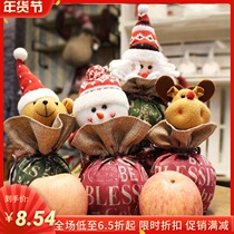 Winter exquisite handbag snowman boyfriend Christmas kindergarten gift bag decoration storage gift new