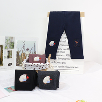 20 years of autumn and winter new female baby 1-2 years old plus velvet leggings 3 baby one-piece velvet casual wild long pants tide