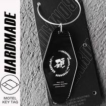 HARDMADE original American retro hotel key brand national tide key chain travel card car personality pendant