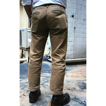  SAMURAI JEANS SAMURAI HEAVY WEIGHT 15OZ SILVER FUNGUS VULCANIZED DYE KHAKI COW SLIM JEANS SJ42CP