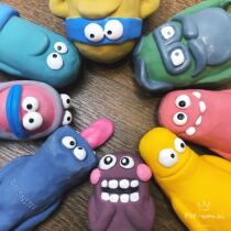 Mud monster invades Q-Monster popular dog latex toy natural pet toy dog toy