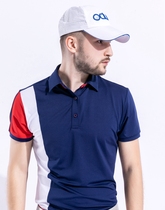 OCLUNL New Golf Dress Men's Short Sleeve T-Shirt Men's and Women's Golf Quick Drying Strip Sports Jacket