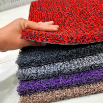 Extra thick door mat Non-slip floor mat thickened door door silk ring foot mat Carpet customization can be cut