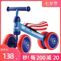 Childrens balance car Infant toddler sliding car Baby yo-yo twisting car pedal-free 1-3 years old birthday gift