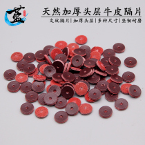 Head Layer Thick Cow Leather Cushion Septer Natural diamond Bodhi Man Play Diy Package Hand Strings of Buddha Everest Moon Accessories