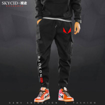 AMD RYZEN VEGARADEON Ruilong A powder computer lovers trousers men and women couples casual pants