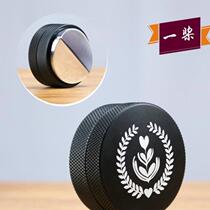 Coffee powder press new appliance cloth powder press table coffee machine universal fixed pressure threaded powder hammer base