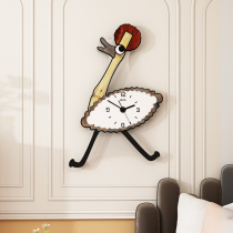 Cute wall clock living room cartoon creative net red watch Home fashion wall clock Bedroom mute decorative hanging watch