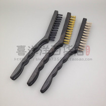 3PC steel wire brush with a steel wire brush