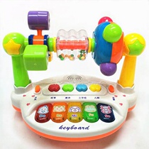 Baby Rotary Table Rocking Bell Toy Baby Baby 0-1-3 Year Old Puzzle Male Girl Newborn 0-4-6-8-12 months