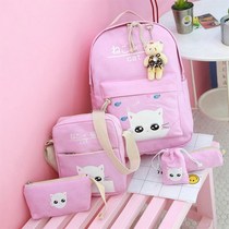  Primary school school bag Princess 1-3-4-6 First grade 5 small Qingguo campus cute little girl girl light