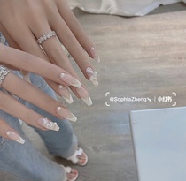 Handmade Custom finished Wear of finished wear A shake-in-style Three-dimensional Through White style Ballet Shoes Mechia Phototherapy Demolition L2