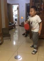 Fixed playing table tennis self-training artifact Childrens toys myopia training children exercise home equipment