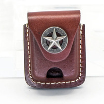 Counter zippo lighter genuine original accessories Zippo cowhide fire engine holster protective case