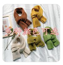 Neck thick simple young man Mens neck neck scarf scarf hat one winter male middle school student Winter