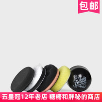 British AutoFinesse Handle Waxed Cotton Towel Grinding Pad Tire Rub Interior Rub Handi Puck
