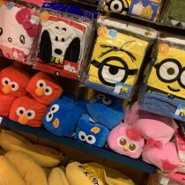 Japan USJ Universal Studios Sesame Street Sweet Monster cake moppy cute cartoon pillow cushion