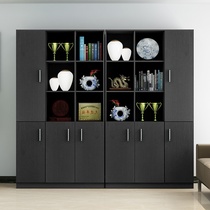 Bookcase Bookcase Simple modern free combination Simple locker with door shelf Combination cabinet Bookcase File cabinet