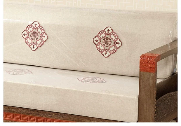 Bàn ghế gỗ gụ, sofa gỗ cánh gà, bộ sofa 5 món kiểu mới kiểu Trung Quốc, phòng khách gỗ đặc cổ nhà Minh và Thanh - Ghế sô pha