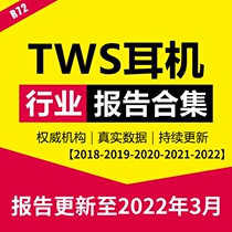 2021TWS Wireless Bluetooth Headset Industry Chain Analysis User Insight Consumer Trends Research Industry Report