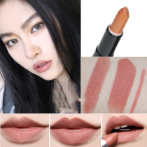 New autumn and winter lipstick matte European and American makeup Mocha Coffee Brown eating clay bean paste milk Brown yellow skin color