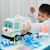 Childrens Little Doctor Toy Set Boy Stethoscope Medical Injection Ambulance Cosplay Girl Toolbox Gift