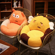 Seat cushion ass cushion backrest integrated seat cushion office sedentary chair thickened child seat cushion ass cushion