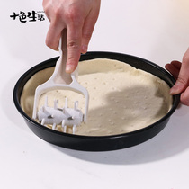  Baking tools Pizza hole tying device Pizza needle roller Baking biscuit wheel needle punching hole tying needle Plastic pull needle