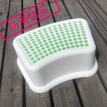 Plastic stool washing bathroom non-slip small stool toilet toilet pedal stool high stool toilet stool Ou Yang Nana