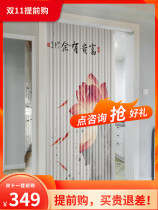 Youshman Japanese folding sliding door living room balcony kitchen interior door partition door New Chinese style custom