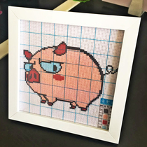 12 zodiac students 2021 New their own handmade small diamond painting dots cross stitch beginner simple children