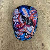 Cloud decoration totem original embroidery cap ethnic wind embroidery Butterfly love damask face wild womens hat sun hat