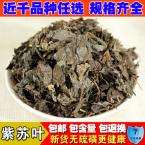 Chinese herbal medicine selection sulfur-free wild perilla leaves fresh flavor 500g